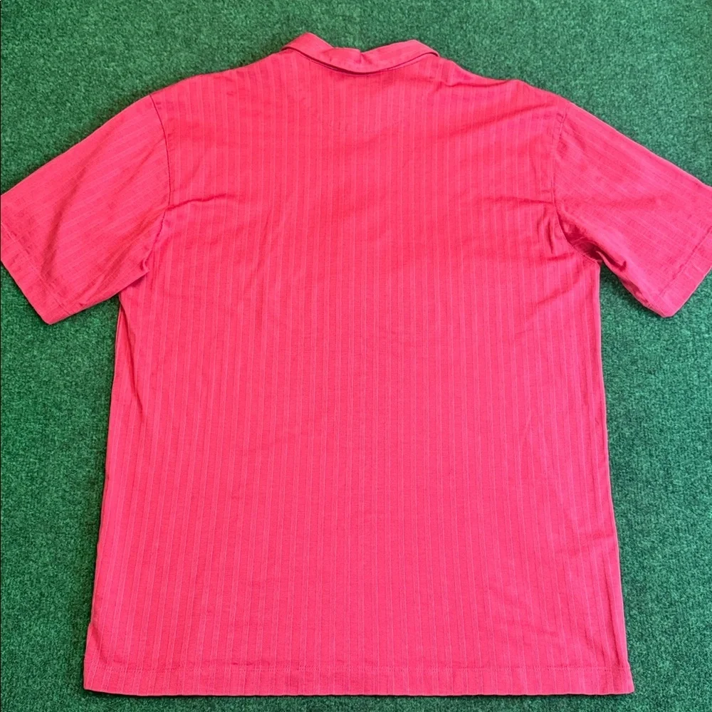 Vintage Tiger Woods Collection by Nike Dri-Fit Polo (Light red-ish color / Sz L) - Picture 6 of 7